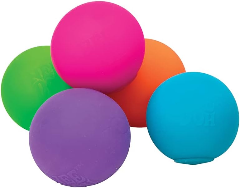 Schylling NeeDoh Teenie - Sensory Fidget Toy - 3 Mini Groovy Globs in Assorted Colors - Ages 3 to Adult (Pack of 1) - Image 3